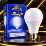 لامپ ۴۰ وات فرتاک آفتابی استوانه‌ای ال ای دی سرپیچ E27 کالای برق صداقت