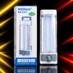 لامپ اضطراری ویداسی مدل WD-838T شارژی SMD دیواری پرتابل کالای برق صداقت
