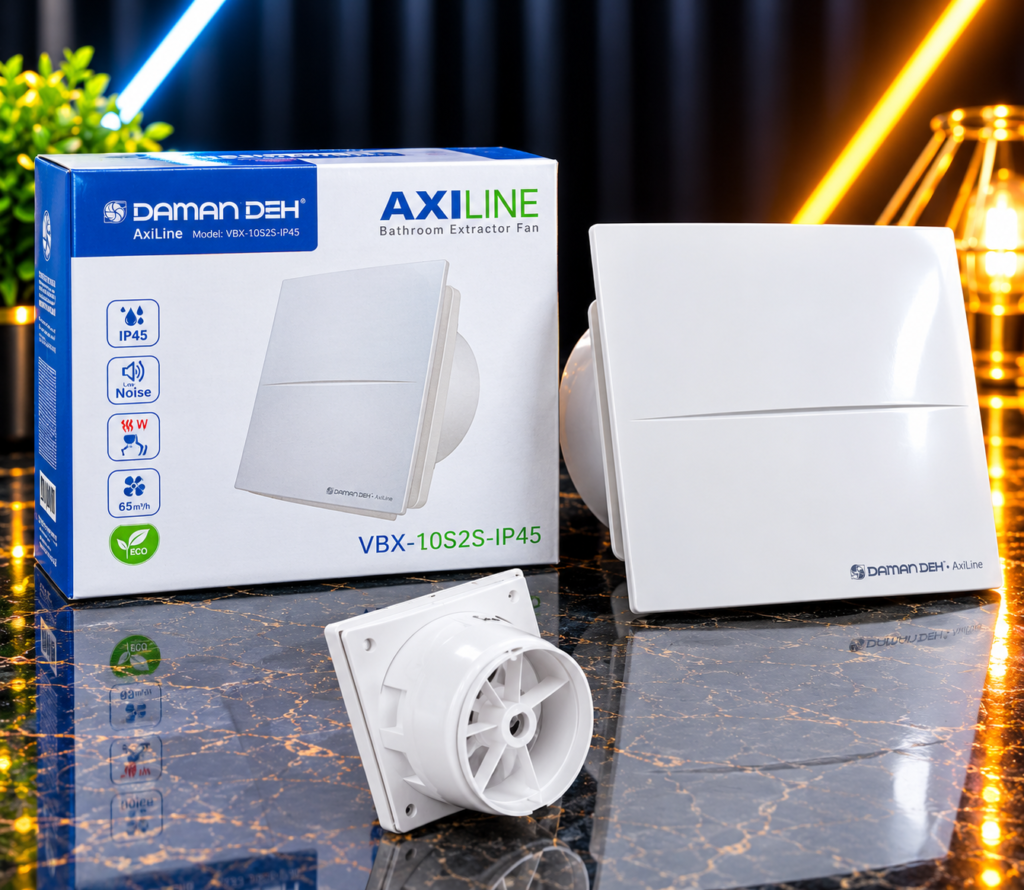 هواکش آکسی لاین دمنده سری VBX ضد رطوبت IP45 کالای برق صداقت